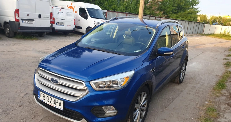 Ford Escape cena 65400 przebieg: 102000, rok produkcji 2017 z Bydgoszcz małe 154